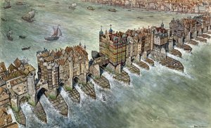 Old London Bridge, n. 1600